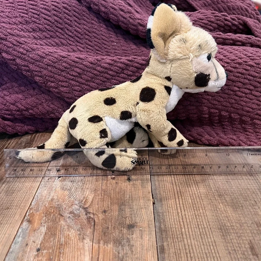 SOS Save Our Space Serval Cub Plush Spotted Stuffed Animal 10 Inch